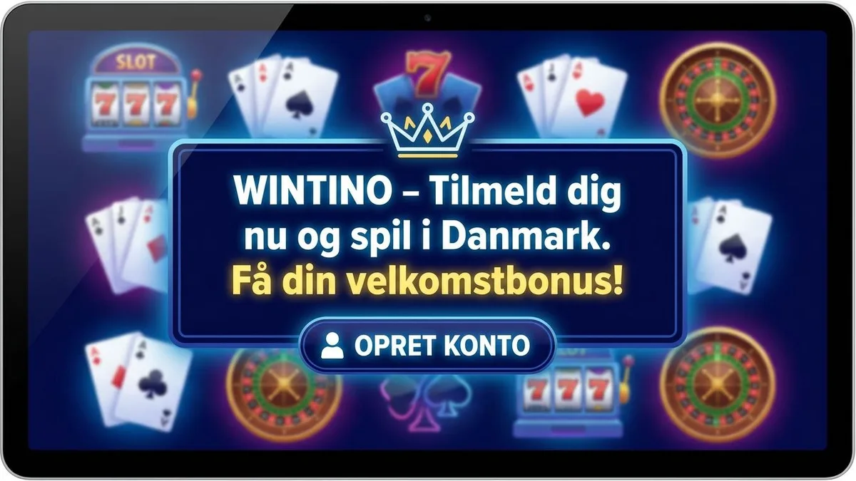 Registrér dig med bonus